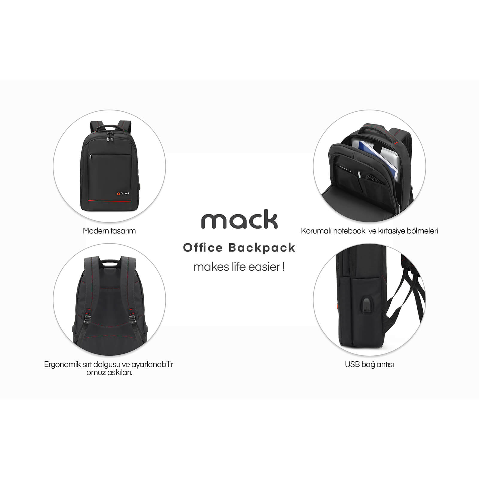 Mack%20MCC-007%2017.3’’%20Office%20USB%20Girişli%20Notebook%20Sırt%20Çantası%20Siyah