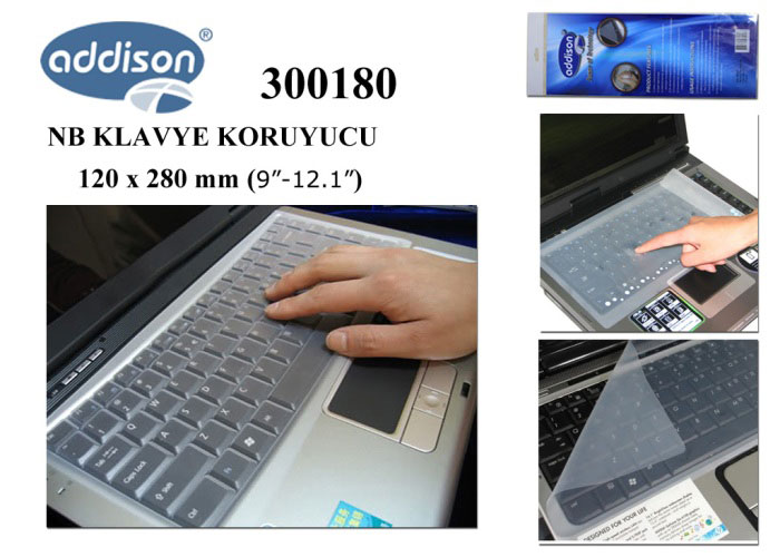 Addison%20300180%209’’-12.1’’%20Notebook%20Klavye%20Koruyucu