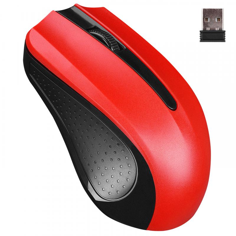 Everest%20SM-537%20Usb%20Kırmızı%201500Dpı%202.4Ghz%20Kablosuz%20Mouse%20(10mt)