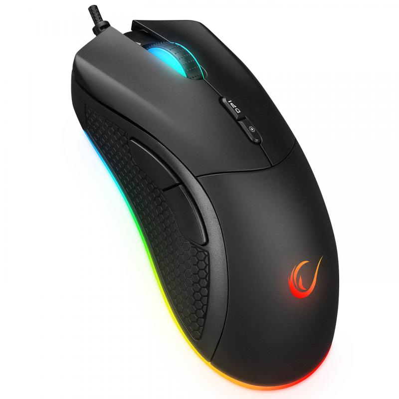 Rampage%20SMX-R53%20SNAPPER%20Usb%20Siyah%207200%20dpi%20RGB%20Aydınlatmalı%20Gaming%20Oyuncu%20Mouse