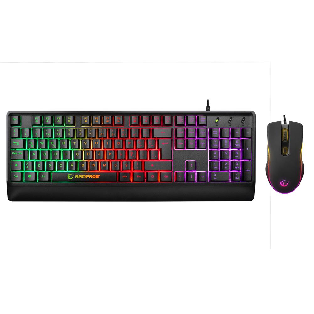 Rampage%20KM-99%20DOBBLE%20Rainbow%20Backlight%207%20Tuşlu%206400dpi%20Gaming%20Klavye%20+%20Mouse%20Set