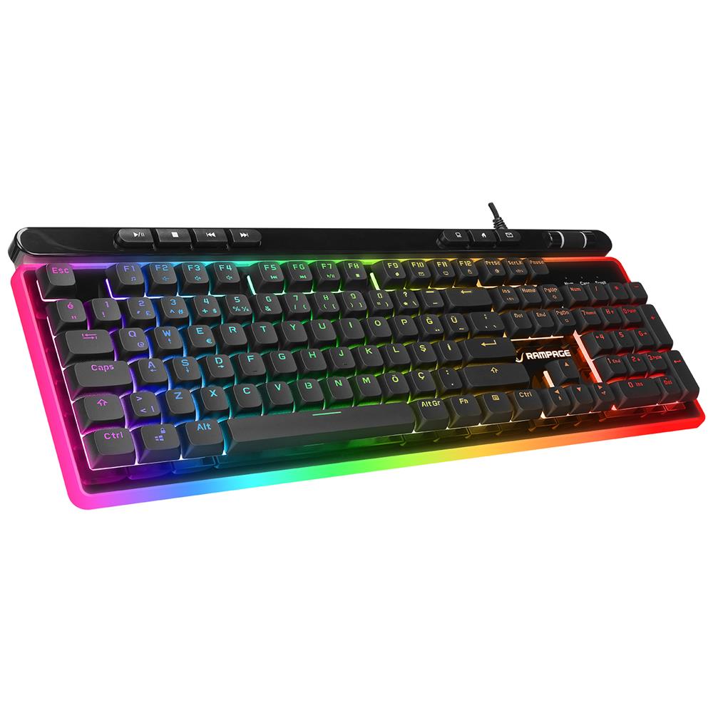 Rampage%20MIRACLE%20K2%20Siyah%20USB%20RGB%20Aydınlatmalı%20Q%20Standart%20Gaming%20Oyuncu%20Klavyesi
