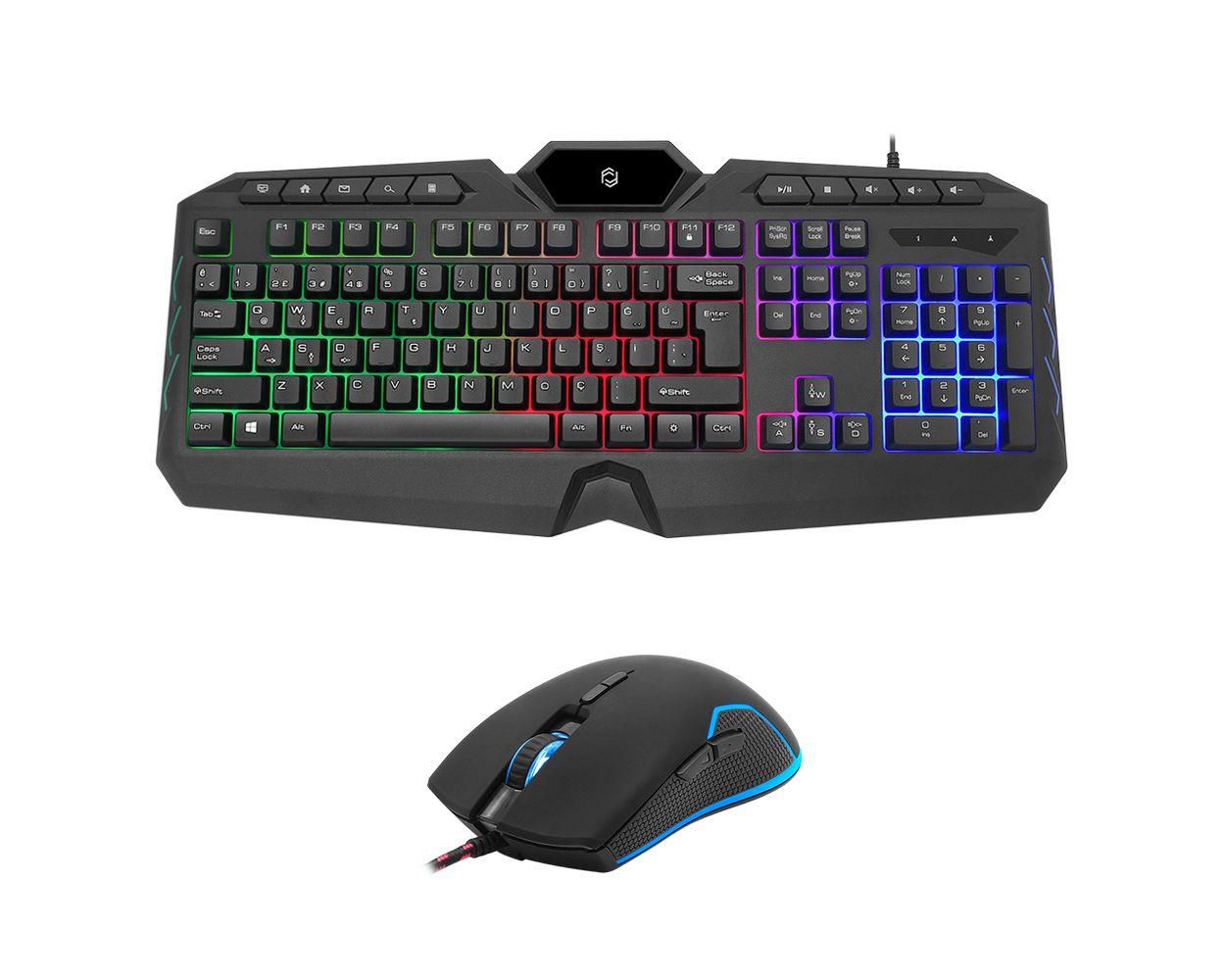 Frisby%20FK-4860QU%20TR%20Q%20Multimedya%20Kablolu%20Klavye%20Mouse%20Set