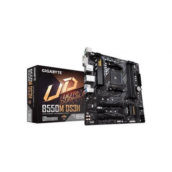 Gıgabyte B550M DS3H 4000MHZ(OC) Ddr4 Soket Am4 M.2 HDMI DVI Matx Anakart