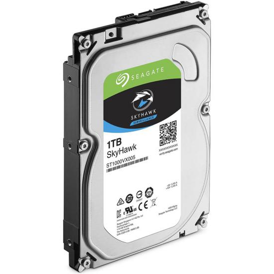 Seagate 1Tb Skyhawk 3,5’’ 64Mb 5900Rpm St1000Vx005 Harddisk (Resmi Distribitör Ürünü)