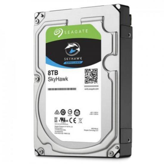 Seagate 8TB 3.5’’ Skyhawk ST8000VX004 SATA 3.0 7200RPM HardDisk 7-24 Güvenlik Hdd (İthalat Hikvision)