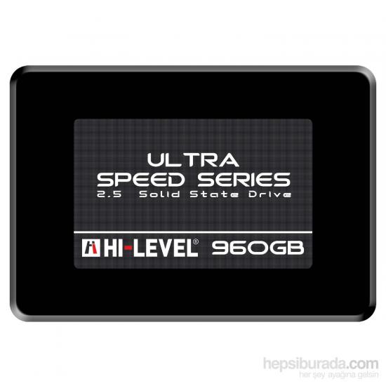 Hi-Level 960Gb Ultra 550Mb-530Mb-S 2,5’’ Sata3 Ssd Hlv-Ssd30Ult-960G Kızaksız