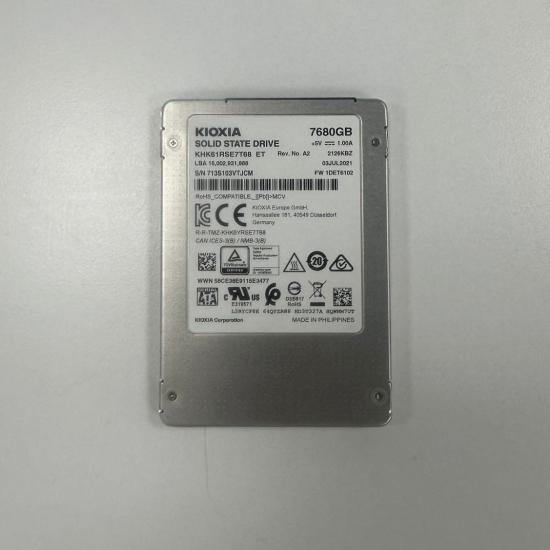 Kioxia 7.68 TB 2.5’’ 550-530 MB-s DWPD:1 SERVER SSD