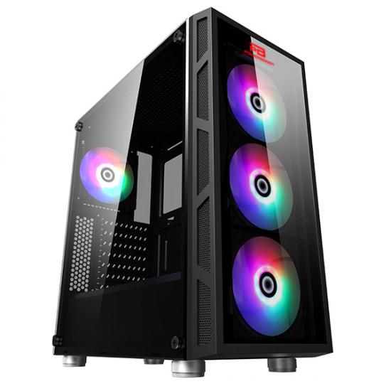 PowerBoost VK-1625 350w USB 3.0 ATX Shiny Piano Siyah Kasa