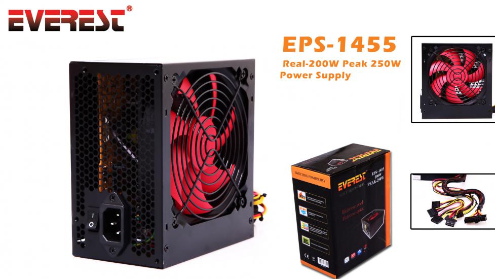 Everest EPS-1455 250w Power Supply Güç Kaynağı