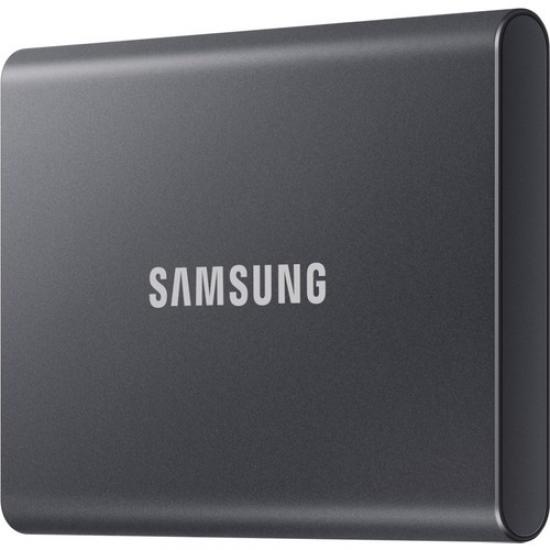 Samsung 1TB T7 USB3.2 1050MB-1000MB-s Taşınabilir Siyah SSD MU-PC1T0T-WW