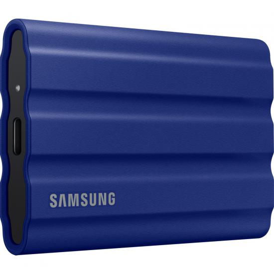 Samsung 2TB T7 Shield Usb 3.2 (Okuma 1050MB - Yazma 1000MB) Mavi Taşınabilir SSD Disk MU-PE2T0R-WW