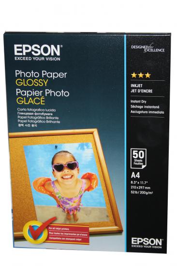 Epson A4 200Gram 50’li Fotoğraf Kağıdı S042539