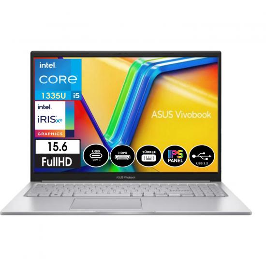 Asus X1504VA-NJ104 Intel i5-1335U 8GB 512GB SSD 15.6’’ Freedos Notebook