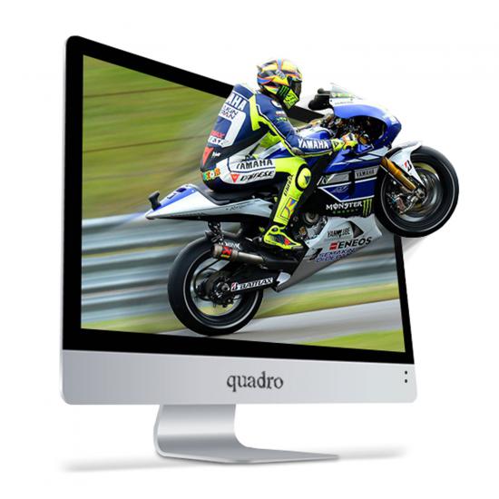 Quadro Stark H224-24850 23.8’’ IPS Ci5 12400 8gb 512gb SSD FreeDOS Type c-Usb All İn One Bilgisayar