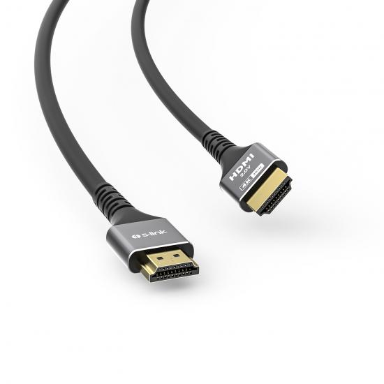 S-link SLX-HD4K30 19+1 HDMI to HDMI 30mt Metal v2.0 4K (4096-2160) 30Hz Kablo