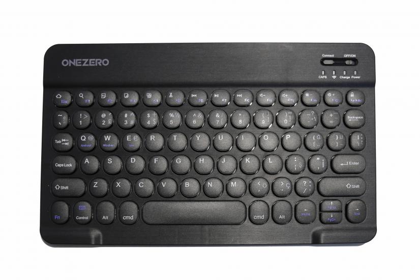Onezero No:100 Siyah  Bluetooth Klavye Slim
