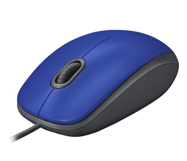 Logitech 910-006758 M110 Mavi Silent (Sessiz) Kablolu Optik USB Mouse