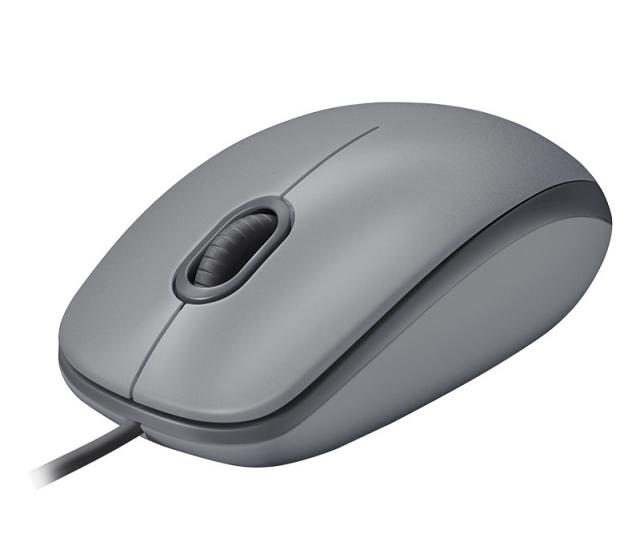 Logitech 910-006760 M110 Gray Silent (Sessiz) Kablolu Optik USB Mouse