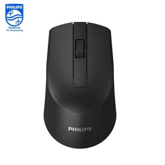 Philips SPK7374 M374 2.4Ghz Siyah 800-1200-1600dpi Kablosuz Mouse (PİLLİ)