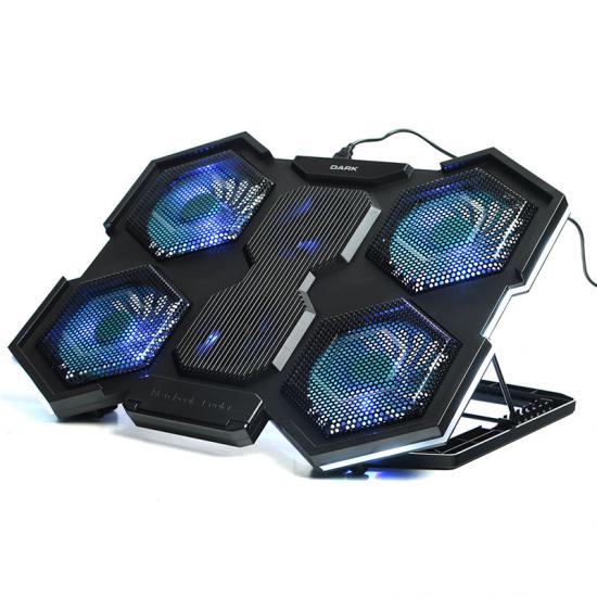 Dark DKACNBAR600 Aeromax 6x LED FANlı,7x Yükseklik Ayarlı, 2x USB 11’’-17’’ Gaming Notebook Soğutucu