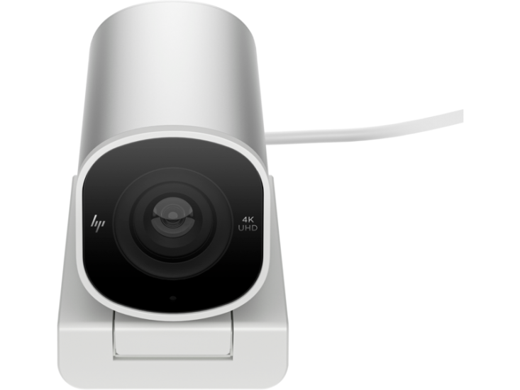 HP 695J6AA 960 4K Yayın Web Kamerası Yapay Zeka Destekli HDR 18 mm F2.0 geniş lens