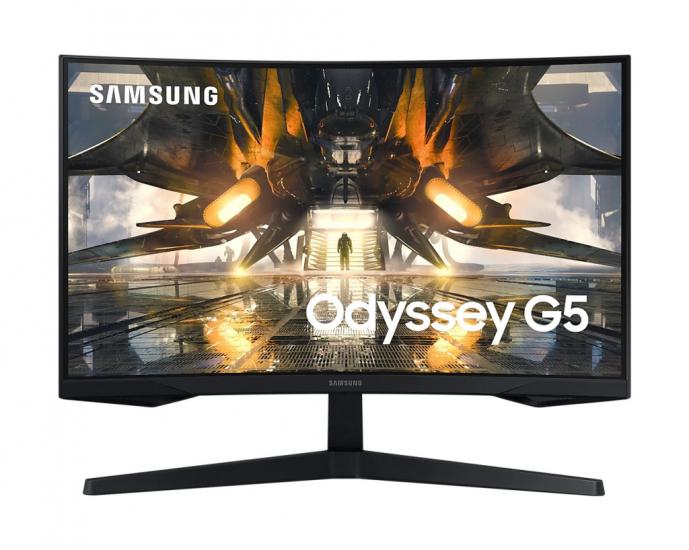 Samsung 27’’ Odyssey G5 LS27AG550EPXUF 1 ms QHD FreeSync Curved Oyuncu Monitörü