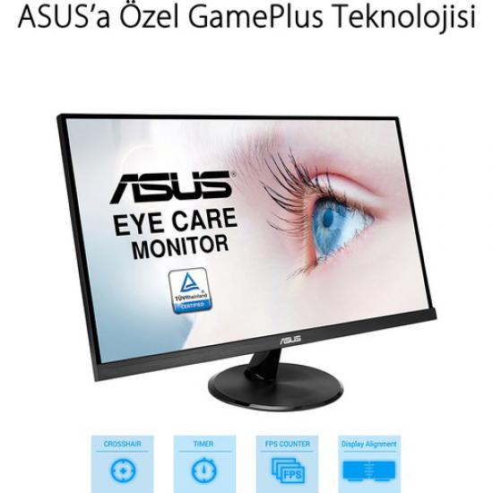 Asus 27’’ VP279HE 75HZ 1MS (Hdmi+Analog) Çerçevesiz Full HD IPS Vesa Monitör