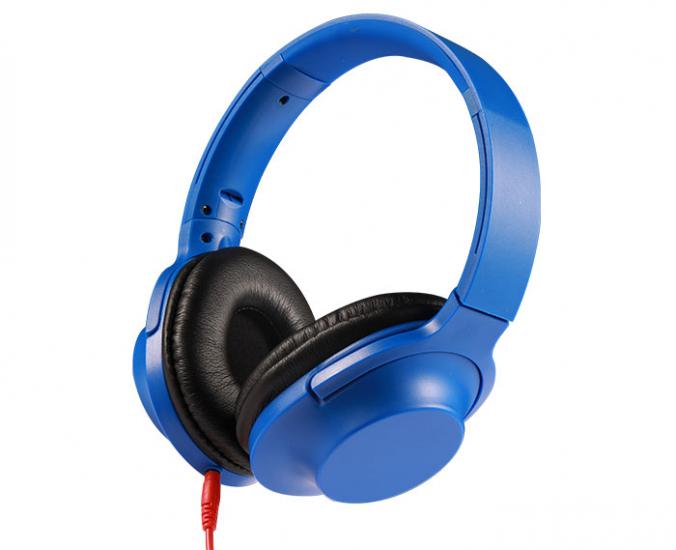Hytech HY-K19 REMINOR Mavi 3,5mm Harici Kablolu PC&Telefon Mikrofonlu Kulaklık