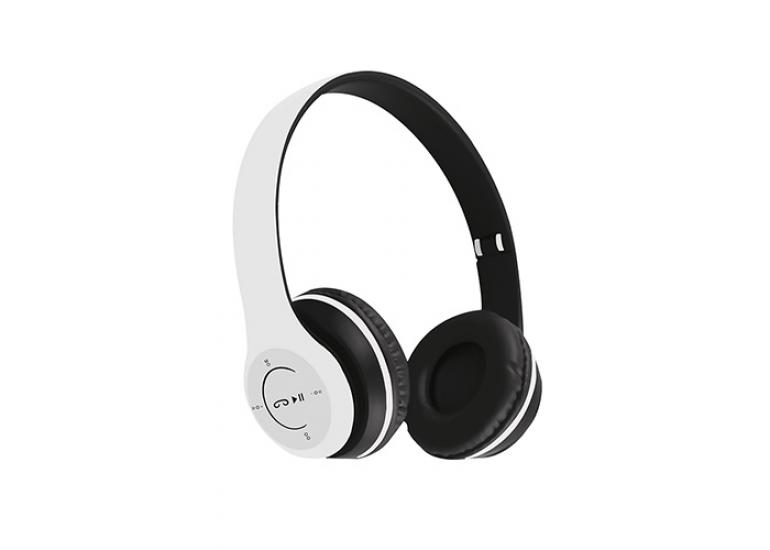 Asonic AS-K02 Beyaz TF Kart Özellikli Bluetooth Kulaklık