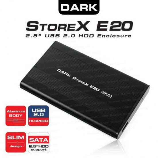 DARK DK-AC-DSE20 E20 2.5’’ USB 2.0 SATA SİYAH