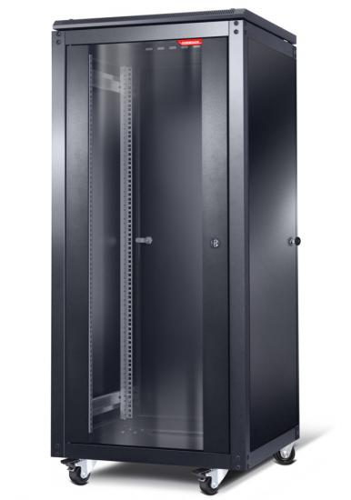 S-link SL-U12 Yeni Nesil 12U Soho Rack Kabin W 530mm D 400mm Siyah