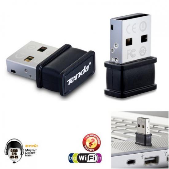 Tenda W311MI 150 Mbps Mini Kablosuz USB Adaptör
