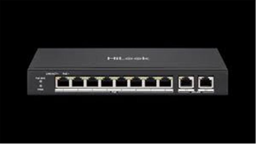 Hilook NS-0310P-60(B) 10 Port 2 Port 10-100-1000 Gigabit 8 Port 10-100 Poe 60W Switch