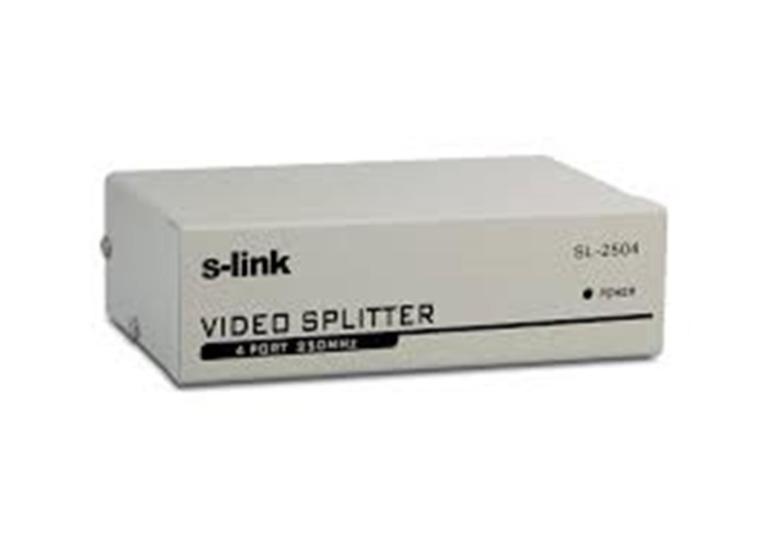 S-link SL-2504 4 VGA 250Mhz Monitör Splitter