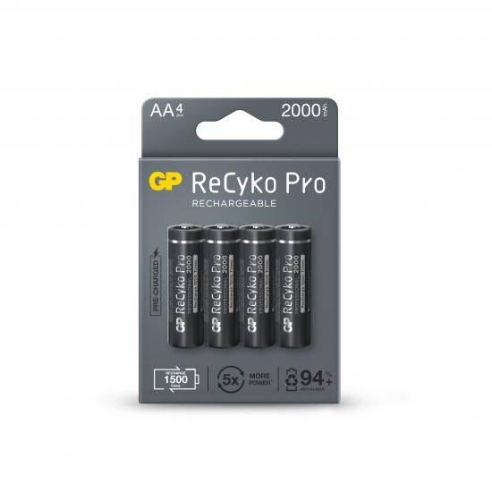 GP AA 2100 mAh Şarjlı Kalem Pil 4’lü Paket ReCyko GP210AAHCBEM-2GB4