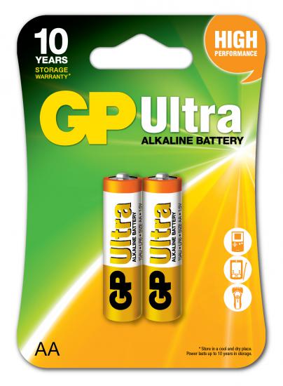 Gp LR6 AA Boy Ultra Alkalin Kalem Pil 2’li Paket GP15AU-U2