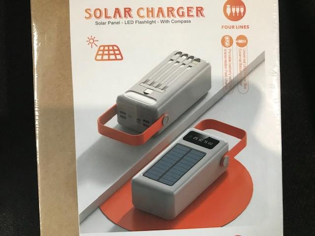 Solar Energy Nf103 50.000 Mah Powerbank 4Usb Güneş Enerji Panelli Digital Gösterge
