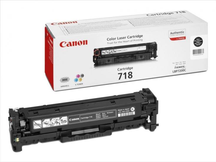 Canon CRG-718BK Black Siyah 2’li Toner MF728-729 MFC8350-8580 LBP7210