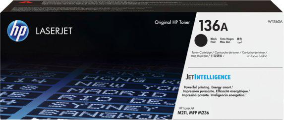 HP 136A Black Siyah 1.150 Sayfa Toner W1360A
