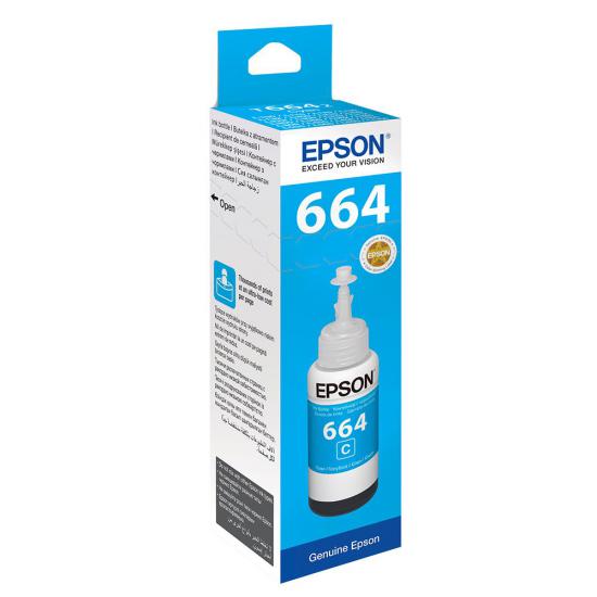 Epson T6642 Cyan Mavi Şişe Mürekkep T66424A