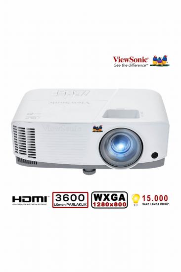 Viewsonic PA503W 3800 Ansilümen 1280x800 WXGA 3D DLP Projeksiyon Cihazı