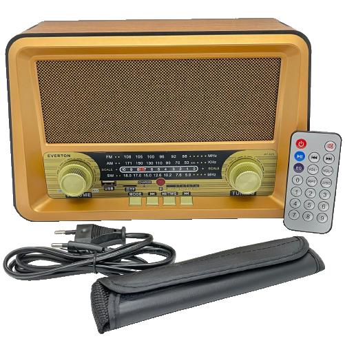 Everton RT-825 Bluetooth-USB-SD-FM Kumandalı Nostaljik Radyo