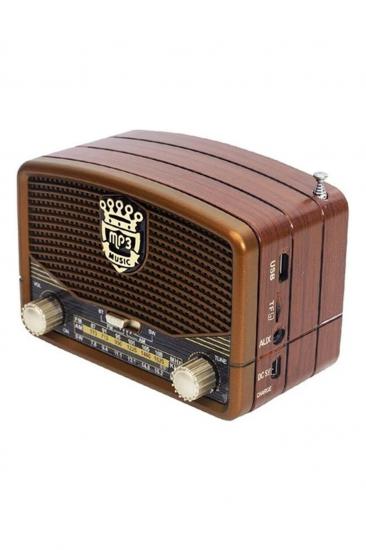 Everton RT-824 Bluetooth USB-SD-FM Şarjlı Nostaljik Radyo (El Feneri)
