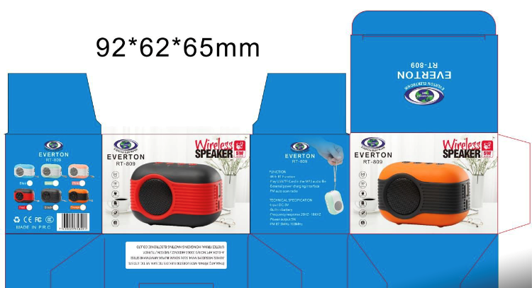 Everton RT-809 Bluetooth-USB-SD-FM Ses Bombası