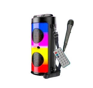 Sıng-e ZQS4248 Mikrofonlu Şarjlı Kumandalı Sd-usb Bluetooth RGB Spekaer