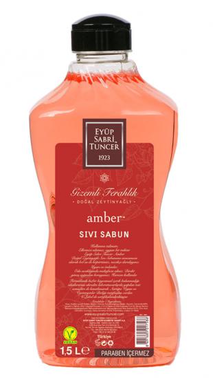 Eyüp Sabri Tuncer 1,5lt Amber Sıvı Sabun Doğal Zeytinyağlı