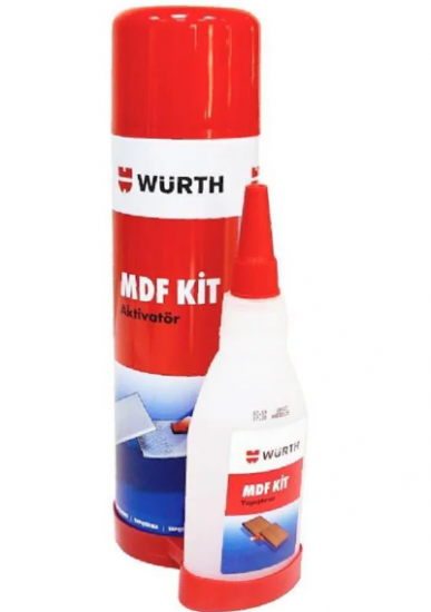 Würth Mdf Kit Aktivatör Hızlı Yapıştırıcı 100 ml+500 ml( 0892100444028 24 )