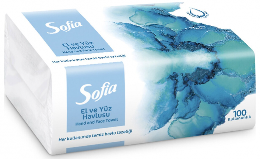 Sofia 501268 El&Yüz Havlusu (100X12) 1 Kolide 12 Paket