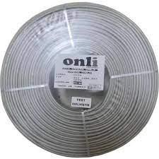 Onli ON-2201 2+1 1x0,22 mini Coax 2x0,22mm 250 metre CCA Kamera Kablosu